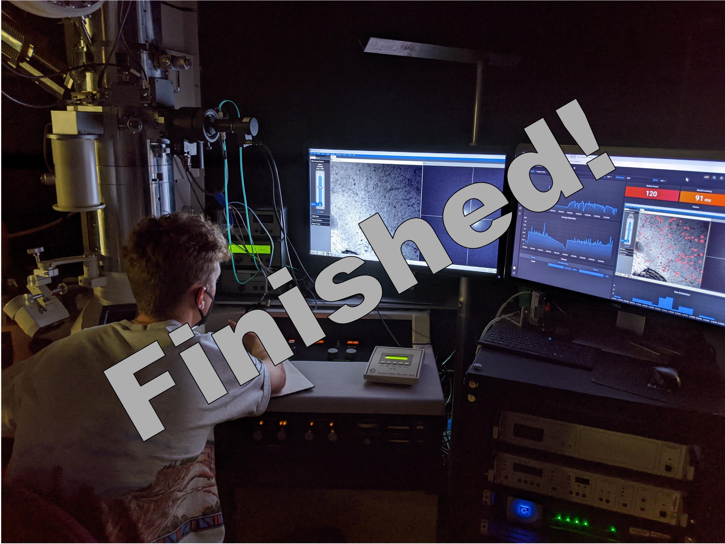 Realtime Microscopy Quantification Using Machine Learning NOME Lab